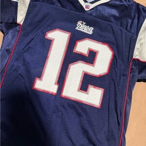 Blue and Silver Jersey with Number 12